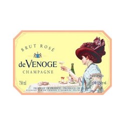 Champagne DE VENOGE Rosé (étui) -