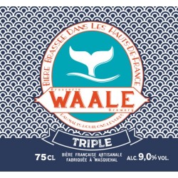 Bières WAALE BLONDE TRIPLE -9°