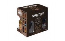 Bières ANOSTEKE Coffret 4*33cl + 1 verre -