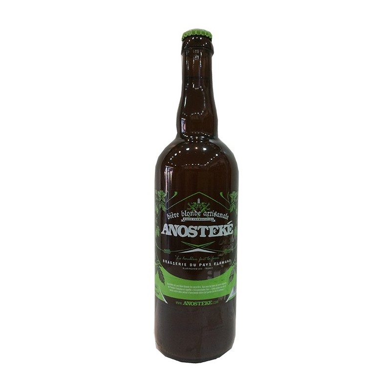 Bières ANOSTEKE BLONDE 75cl -8°