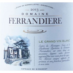 Domaine FERRANDIÈRE Grand Blanc 2015-13°