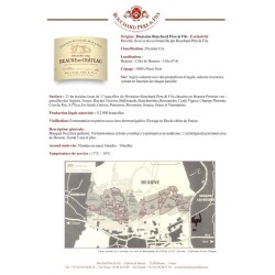 BEAUNE DU CHATEAU 1er cru rouge DBPF 2016-13°
