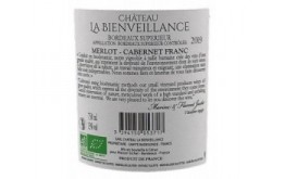 Château la BIENVEILLANCE - Vin BIO Rouge 2019-13°