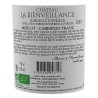 Château la BIENVEILLANCE - Vin BIO Rouge 2019-13°