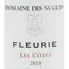 FLEURIE LES CÔTES - Domaine des Nugues 2020-14°