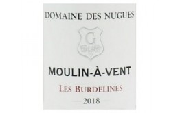 MOULIN A VENT LES BURDELINES - Domaine des Nugues 2018-13°5