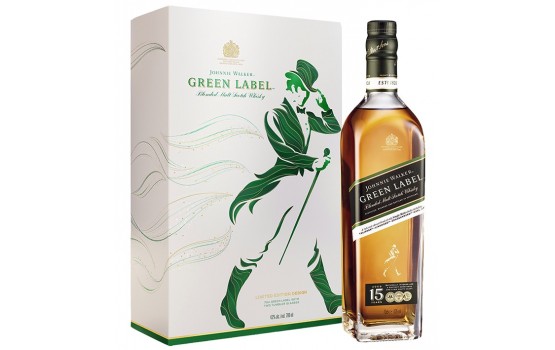 WHISKY JOHNNIE WALKER 15 ans GREEN + 2 Verres -43°