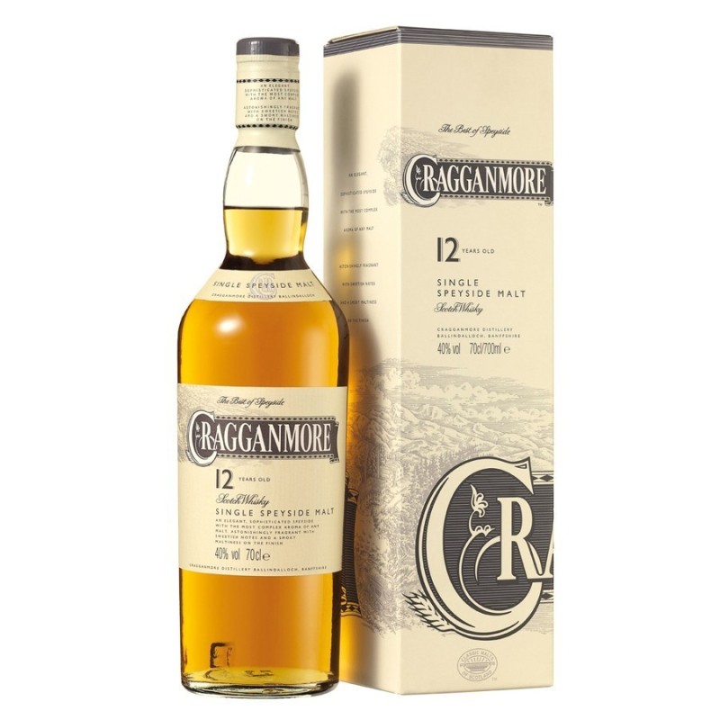 CRAGGANMORE 12 ans (étui) -40°