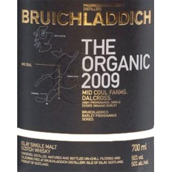 BRUICHLADDICH ORGANIC BARLEY - Bio 2009-50°