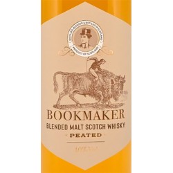 Whisky BOOKMAKER PEATED Blended Ecossais -40°