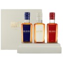 Whisky BELLEVOYE Coffret Bleu + Blanc + Rouge  -