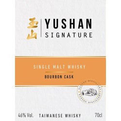 Whisky YUSHAN SIGNATURE - BOURBON CASK -46°