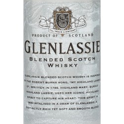 Whisky GLENLASSIE - Blended Scotch Whisky -40°
