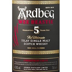 Whisky ARDBEG WEE BEASTIE - 5 ans  -47°4