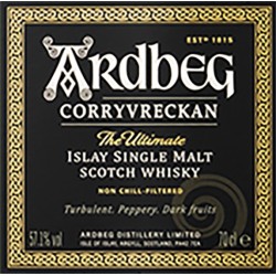 ARDBEG CORRYVRECKAN bouteille sous étui -57°1