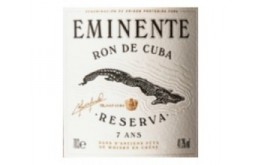 Rhum EMINENTE - RHUM HORS D'ÂGE - RESERVA - 7 ANS -41°3