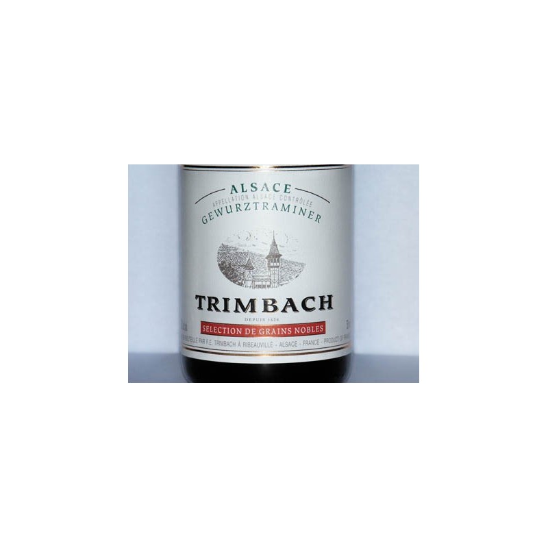 GEWURZTRAMINER Sélection GRAINS NOBLES 2017-