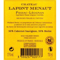 Château LAFONT MENAUT 2020-12°