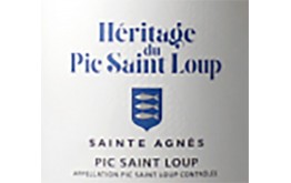 Cuvée Sainte Agnès rouge - Héritage Pic Saint Loup 2021