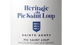 Cuvée Sainte Agnès rouge - Héritage Pic Saint Loup 2021