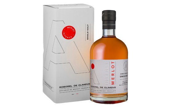 Whisky WHISKY FRANCAIS FINITION MERLOT -43°