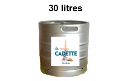 Bières CADETTE Fût 30 litres -5°