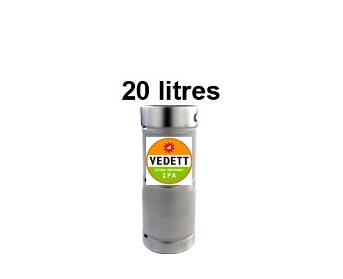 Bières VEDETT EXTRA ORDINARY IPA Fût 20 litres -5°5