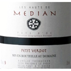 Les HAUTS DE MEDIAN - Petit Verdot 2022-12°5