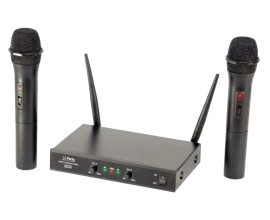 MICRO Sans fil UHF 2 canaux - 2 émetteurs -