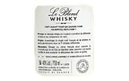 Whisky LE BLEND - Roborel de Climens - Français -40°