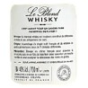 Whisky LE BLEND - Roborel de Climens - Français -40°