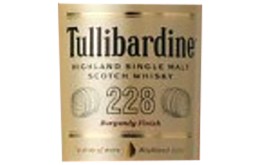 Whisky TULLIBARDINE 228 Finition Burgundy Cash Finish -43°