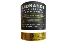 Whisky ARDNAHOE INAUGURAL RELEASE - 5 ans -50°