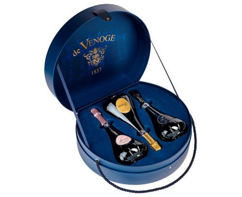 COFFRET CHAPEAU 3 Princes - De Venoge -