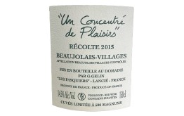 QUINTESSENCE DE GAMAY- Domaine Nugues 2015-12°5