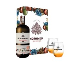 GIN NORMINDIA - France - Coffret 2 verres -41°4