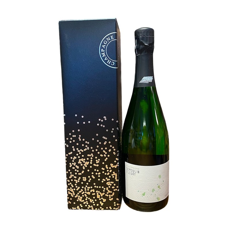 Champagne DEMOULIN FLEURY Brut ETUI -