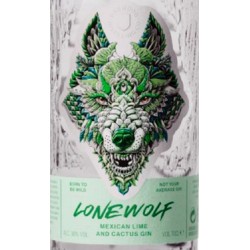 LONEWOLF MEXICAN LIME &  CACTUS GIN -38°