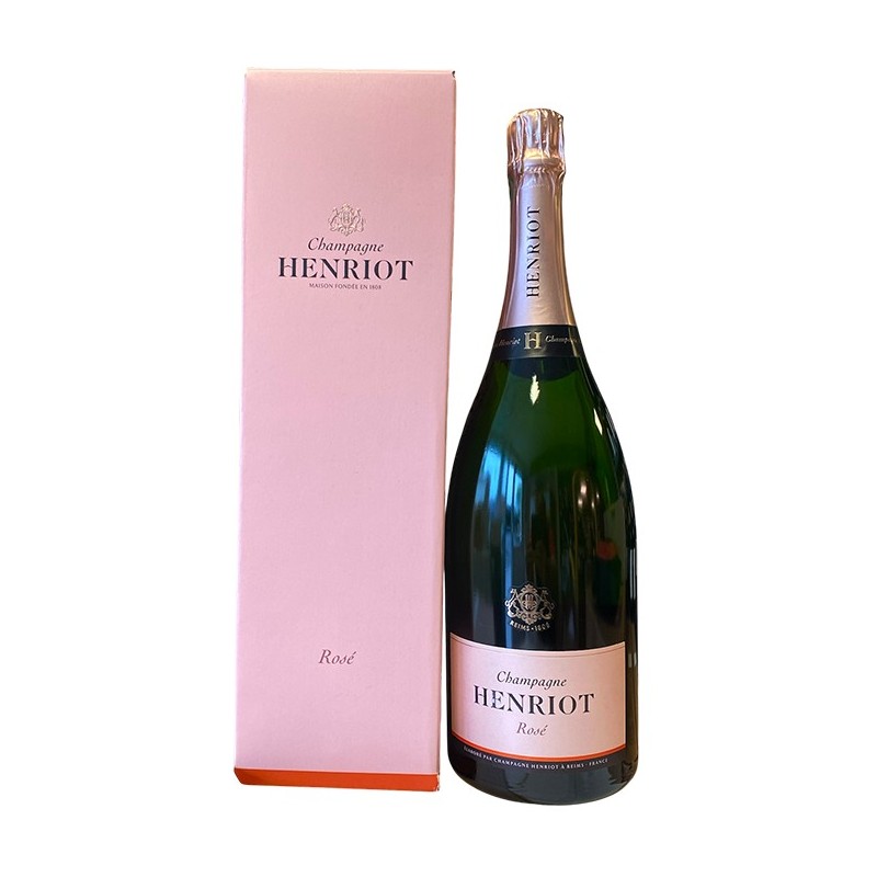 Champagne HENRIOT Rosé (Etui 1 Magnum) -12°5