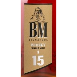 Whisky BM SIGNATURE 15 ans - Rouget de Lisle -46°
