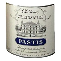 PASTIS CHÂTEAU DES CREISSAUDS 2022- Maison Ferroni 2022-45°