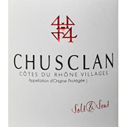 CHUSCLAN - Sols & Sens Rouge - Vignerons 4 Chemins 2022-13°5