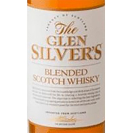 Whisky THE GLEN SILVER'S Blended Scotch Malt -40°
