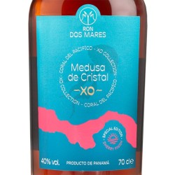 Rhum DOS MARES XO MEDUSA DE CRISTAL 12 ANS - Sherry -40°