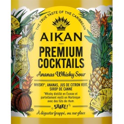 Whisky AIKAN - ANANAS WHISKY SOUR - PREMIUM COCKTAILS -24°5