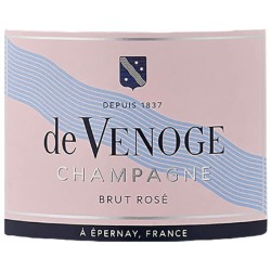 Champagne DE VENOGE Rosé (étui) -