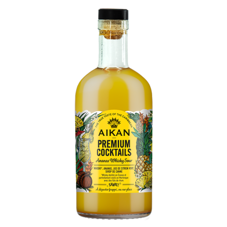 Whisky AIKAN - ANANAS WHISKY SOUR - PREMIUM COCKTAILS -24°5
