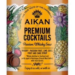 Whisky AIKAN - PASSION WHISKY SOUR - PREMIUM COCKTAILS -24°5