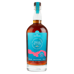 Rhum DOS MARES XO MEDUSA DE CRISTAL 12 ANS - Sherry -40°