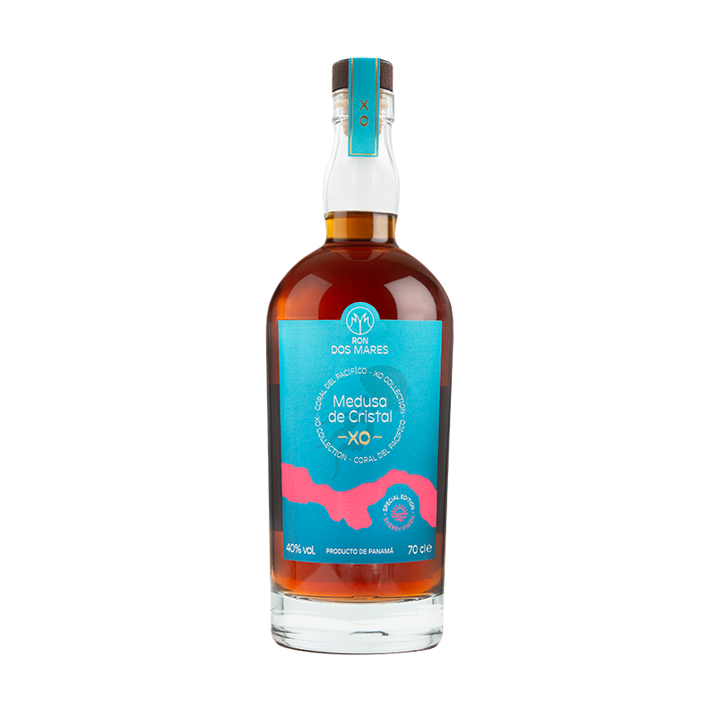 Rhum DOS MARES XO MEDUSA DE CRISTAL 12 ANS - Sherry -40°